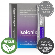 Isotonix® Digestive Enzymes with Probiotics (Packets) - Single Box (20 Packets/2 Servings Per Packet)